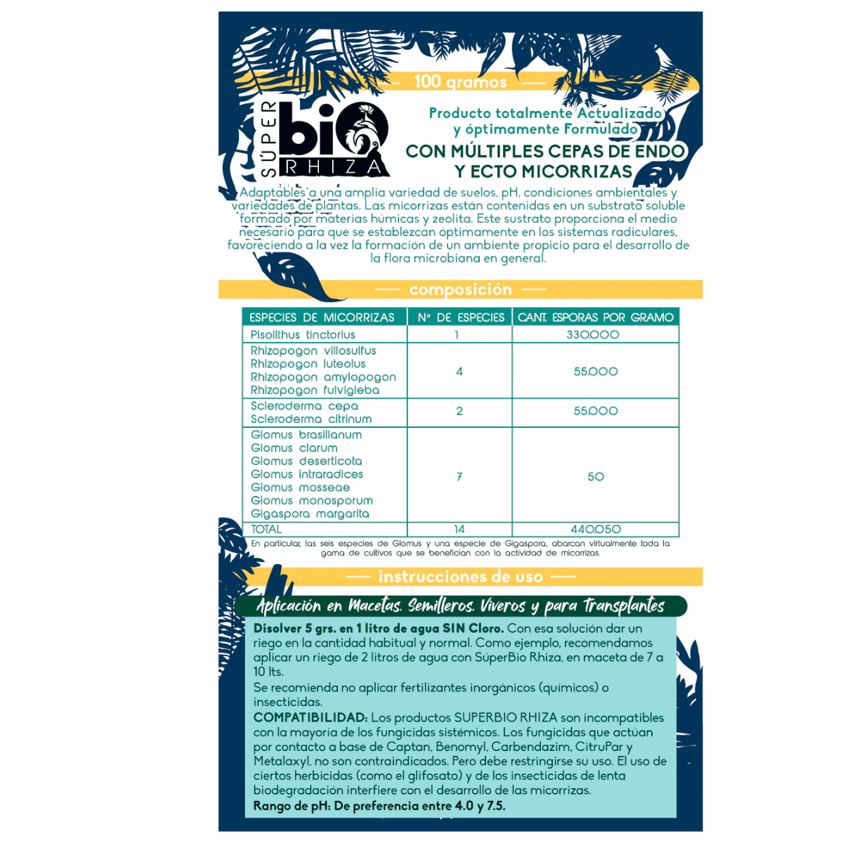 Micorrizas 100g + Bio Bac 100g - Superbio - Jhon Daime