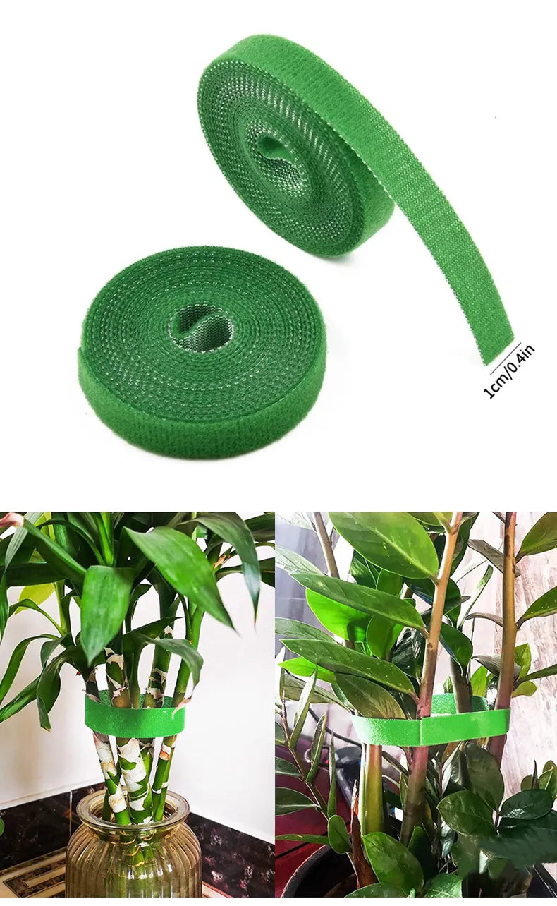 Velcro Doble Faz Para Fijar Las Plantas Al Tutor
