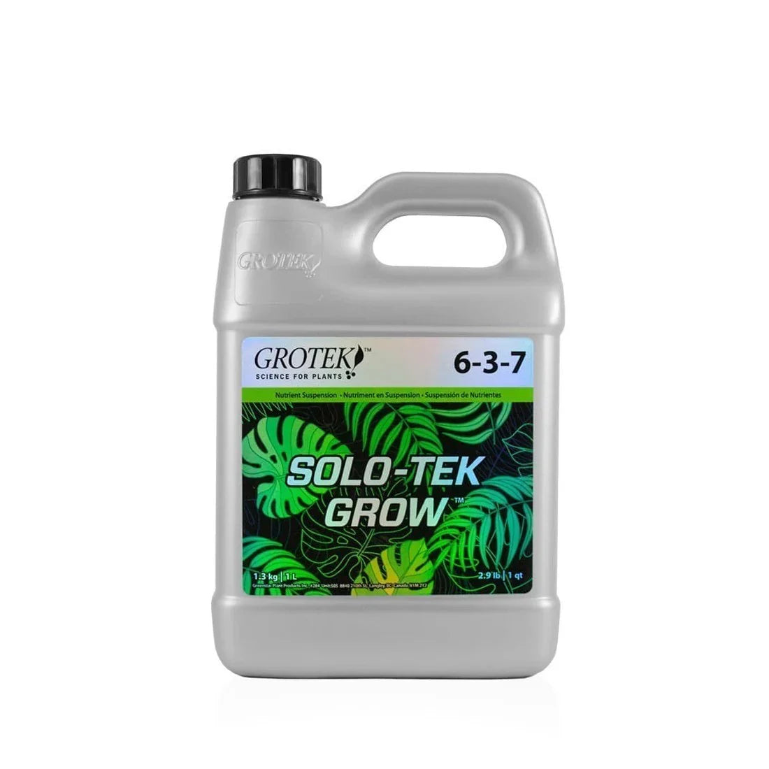 Solo Tek Grow 500ml Grotek