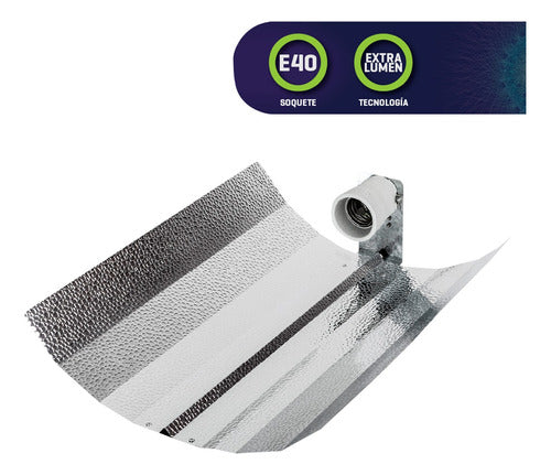 Reflector Stucco Con Soquete E-40 Grow Genetics