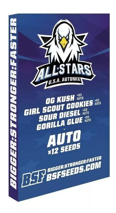 All Stars U.s.a Automix 12 Semillas Bsf Seeds