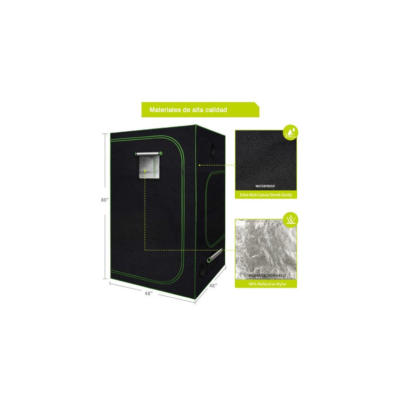 Carpa Indoor 100x100x200 - Jhon Daime