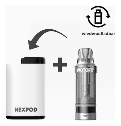 Bateria Nexpod - Wotofo Silver