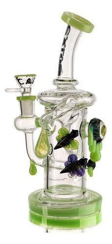 Bong Reciclador Abeja Calvo Glass Color Verde