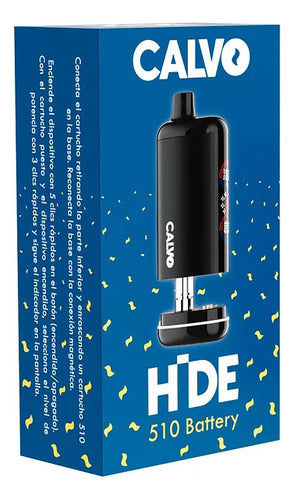Vaporizador Bateria Oculta Calvo - 650mah Cartucho 510