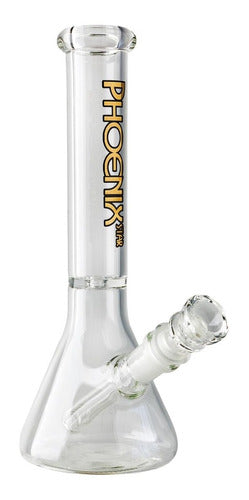 Bong Pyrex Phonenix 25cm - Vidrio Grueso 5mm