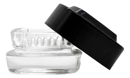 Contenedor Extractos Clear Tapa Negra 4ml - Bonglab