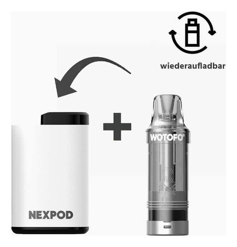 Bateria Nexpod - Wotofo Blanco