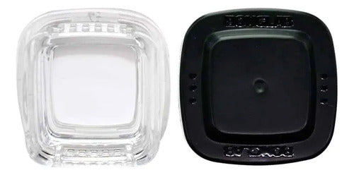 Contenedor Extractos Clear Tapa Negra 4ml - Bonglab