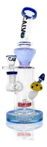 Favorite Fungus Dab Rig Calvo Glass Color Azul