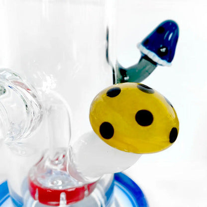 Favorite Fungus Dab Rig Calvo Glass Color Azul