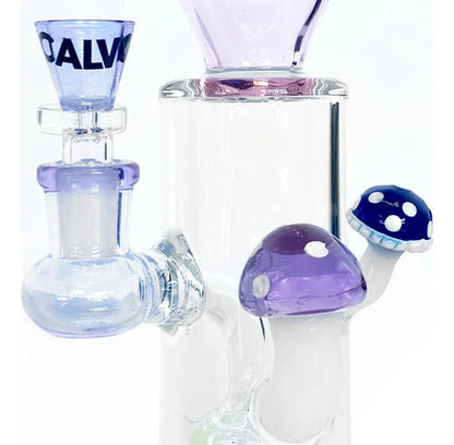 Favorite Fungus Dab Rig Calvo Glass Color Púrpura
