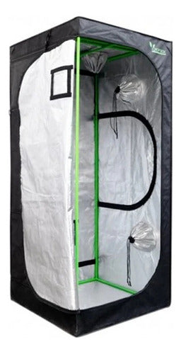 Carpa Indoor 80x80x160 Cropbox Negro