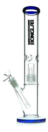 Bong Pyrex Bonglab Classic Ice Pro K288 35cm Color Azul