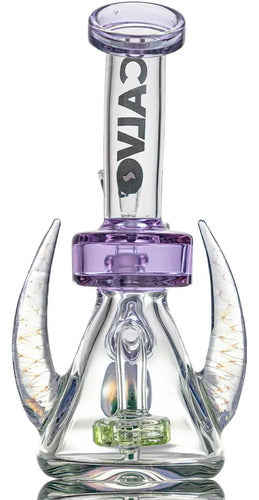 Bong Calvo Glass Beaker 25 Cm Pyrex Transparente Color Púrpura