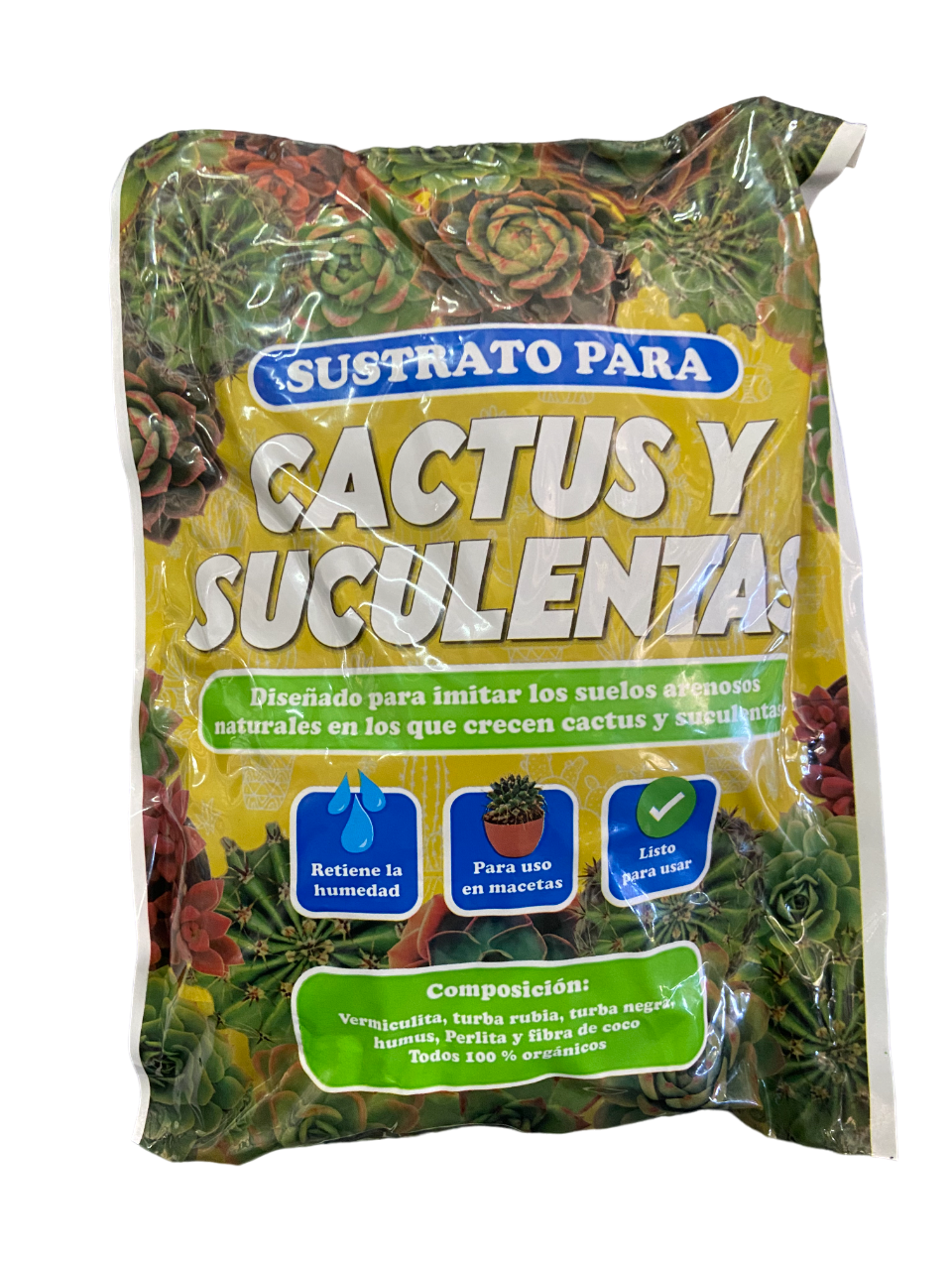 Sustrato para Suculentas y Cactus 2,5L