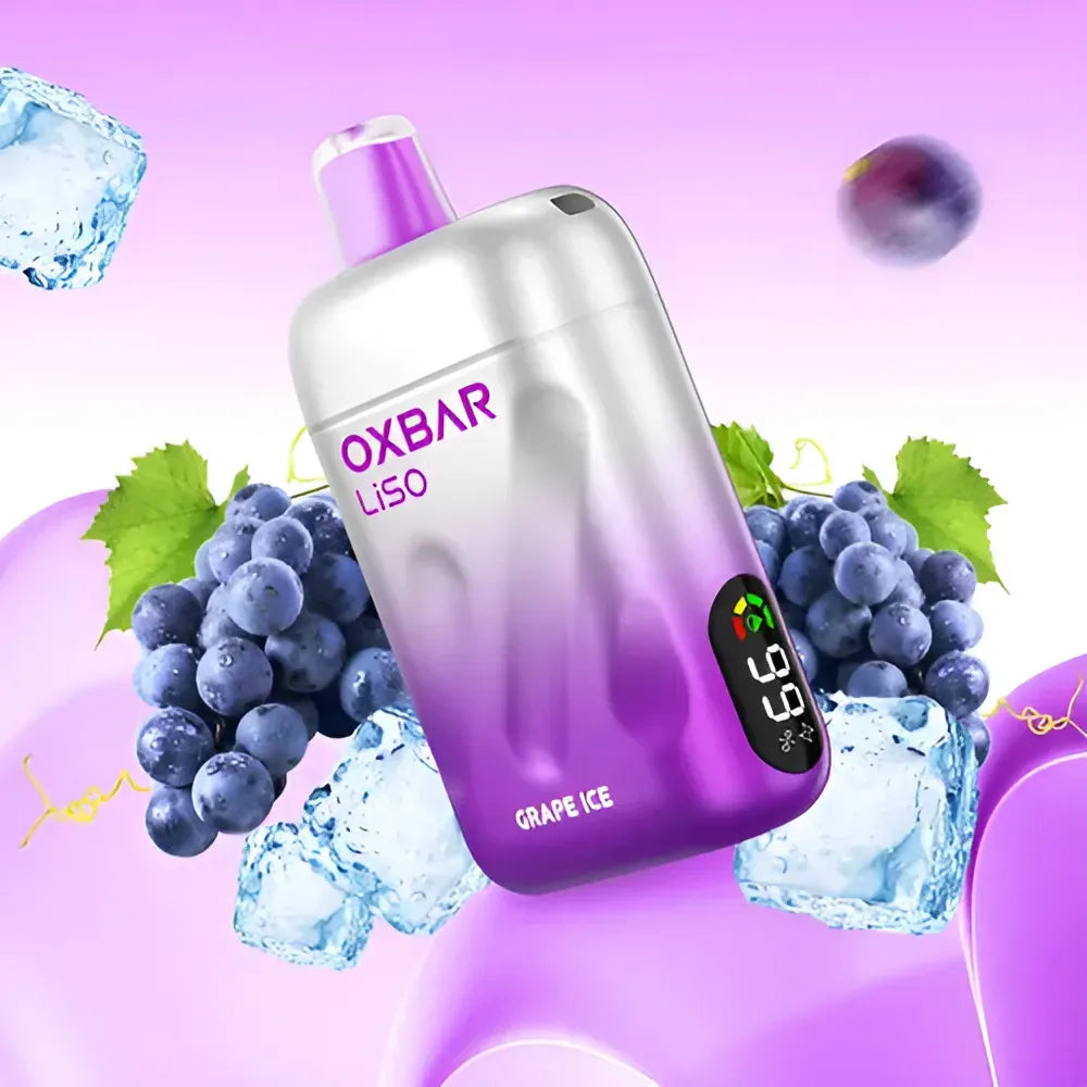 VAPORIZADOR LISO 28000 GRAPE BERRIES-OXBAR