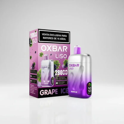VAPORIZADOR LISO 28000 GRAPE BERRIES-OXBAR