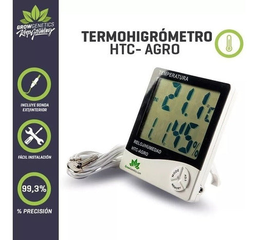 Termohigrometro Htc-agro