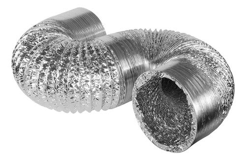 Ducto De Aluminio 152mm (6 Pulgadas) X 10 Metros